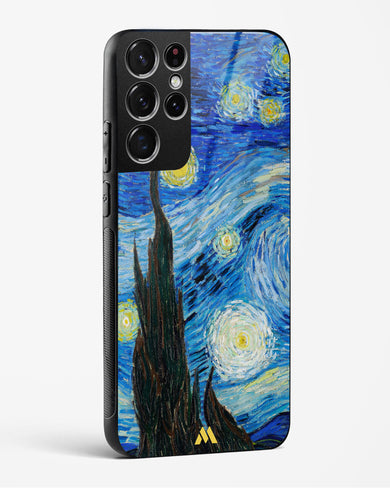 The Starry Night [Van Gogh] Glass Case Phone Cover-(Samsung)