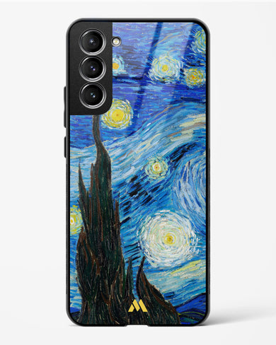 The Starry Night [Van Gogh] Glass Case Phone Cover-(Samsung)