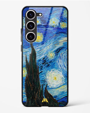 The Starry Night [Van Gogh] Glass Case Phone Cover-(Samsung)