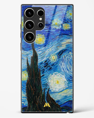 The Starry Night [Van Gogh] Glass Case Phone Cover-(Samsung)