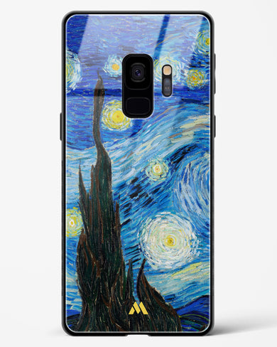 The Starry Night [Van Gogh] Glass Case Phone Cover-(Samsung)