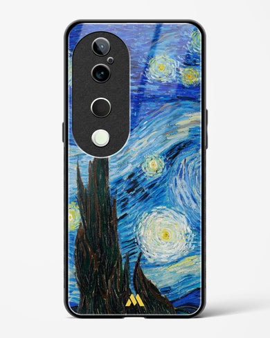 The Starry Night [Van Gogh] Glass Case Phone Cover (Vivo)