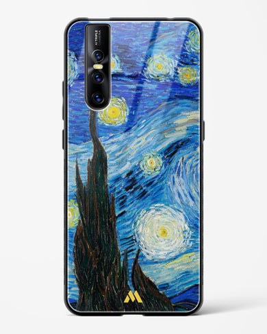 The Starry Night [Van Gogh] Glass Case Phone Cover-(Vivo)