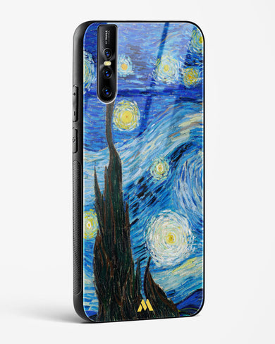 The Starry Night [Van Gogh] Glass Case Phone Cover-(Vivo)