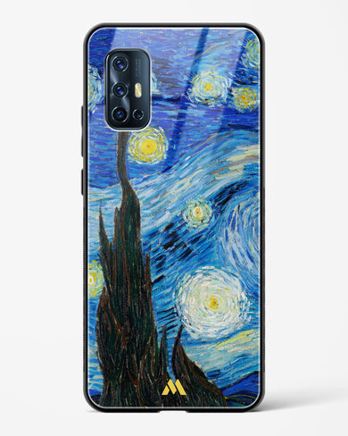 The Starry Night [Van Gogh] Glass Case Phone Cover-(Vivo)