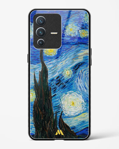 The Starry Night [Van Gogh] Glass Case Phone Cover-(Vivo)