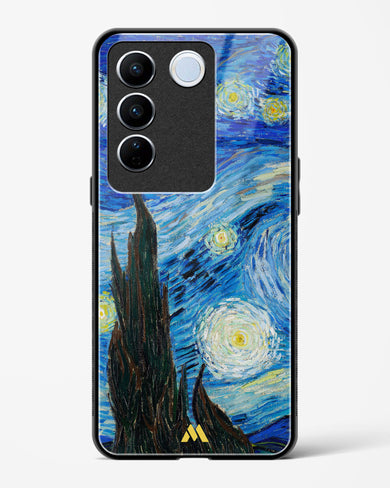 The Starry Night [Van Gogh] Glass Case Phone Cover-(Vivo)