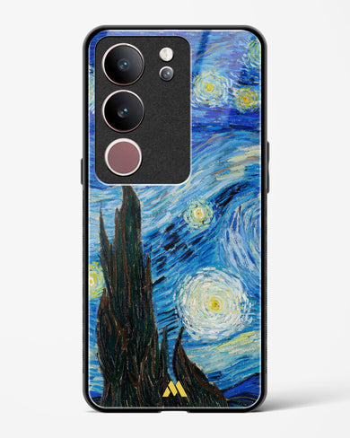 The Starry Night [Van Gogh] Glass Case Phone Cover-(Vivo)