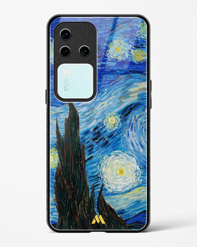 The Starry Night [Van Gogh] Glass Case Phone Cover (Vivo)