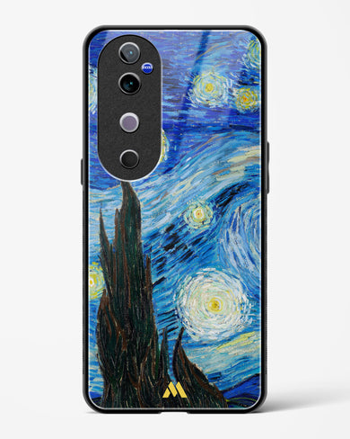 The Starry Night [Van Gogh] Glass Case Phone Cover (Vivo)