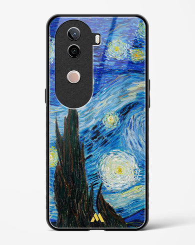 The Starry Night [Van Gogh] Glass Case Phone Cover (Vivo)