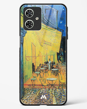 Cafe Terrace at Night [Van Gogh] Glass Case Phone Cover (Motorola)