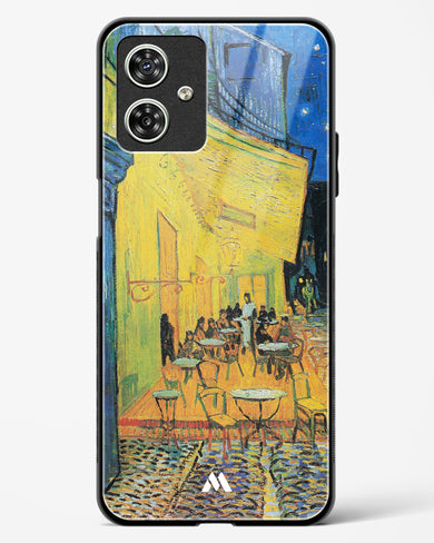 Cafe Terrace at Night [Van Gogh] Glass Case Phone Cover-(Motorola)