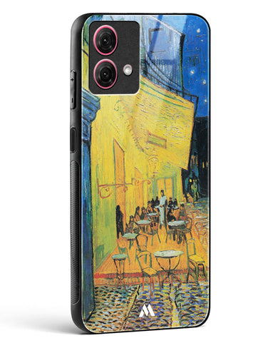 Cafe Terrace at Night [Van Gogh] Glass Case Phone Cover-(Motorola)