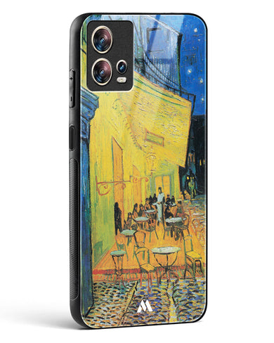 Cafe Terrace at Night [Van Gogh] Glass Case Phone Cover (Motorola)