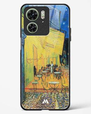 Cafe Terrace at Night [Van Gogh] Glass Case Phone Cover (Motorola)