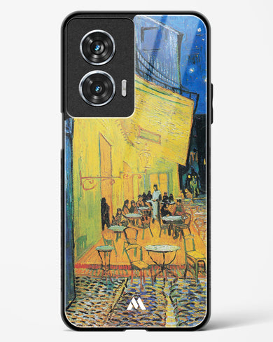 Cafe Terrace at Night [Van Gogh] Glass Case Phone Cover (Motorola)