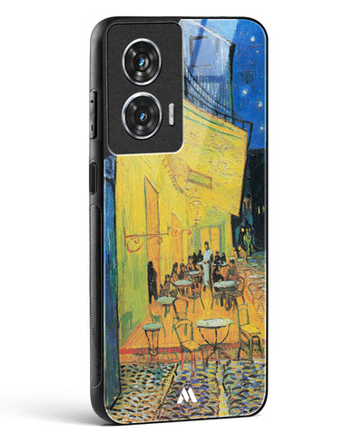 Cafe Terrace at Night [Van Gogh] Glass Case Phone Cover (Motorola)