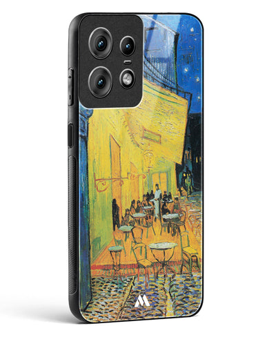 Cafe Terrace at Night [Van Gogh] Glass Case Phone Cover (Motorola)
