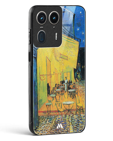 Cafe Terrace at Night [Van Gogh] Glass Case Phone Cover (Motorola)