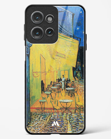 Cafe Terrace at Night [Van Gogh] Glass Case Phone Cover (Motorola)