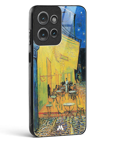 Cafe Terrace at Night [Van Gogh] Glass Case Phone Cover (Motorola)