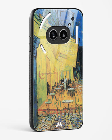 Cafe Terrace at Night [Van Gogh] Glass Case Phone Cover (Nothing)