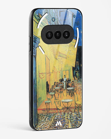 Cafe Terrace at Night [Van Gogh] Glass Case Phone Cover (Nothing)