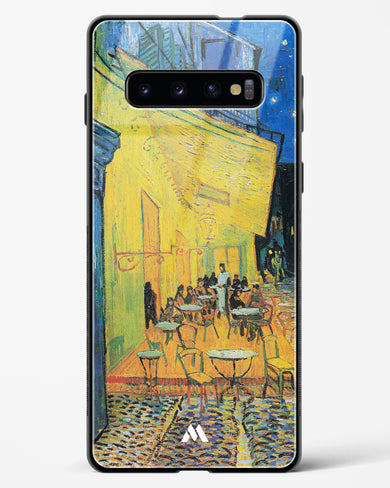 Cafe Terrace at Night [Van Gogh] Glass Case Phone Cover-(Samsung)