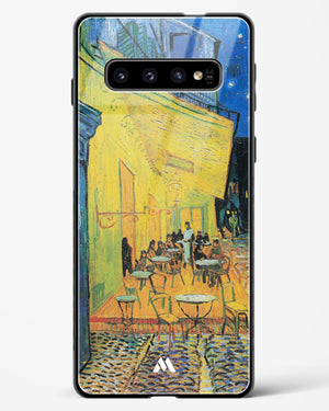 Cafe Terrace at Night [Van Gogh] Glass Case Phone Cover (Samsung)