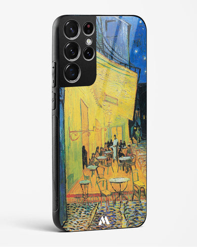 Cafe Terrace at Night [Van Gogh] Glass Case Phone Cover-(Samsung)