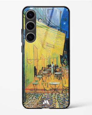 Cafe Terrace at Night [Van Gogh] Glass Case Phone Cover-(Samsung)