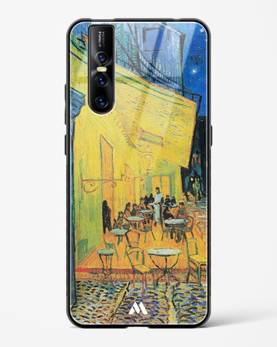 Cafe Terrace at Night [Van Gogh] Glass Case Phone Cover-(Vivo)