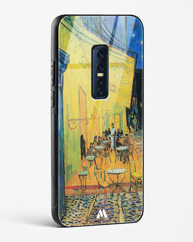 Cafe Terrace at Night [Van Gogh] Glass Case Phone Cover-(Vivo)