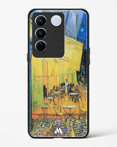 Cafe Terrace at Night [Van Gogh] Glass Case Phone Cover-(Vivo)