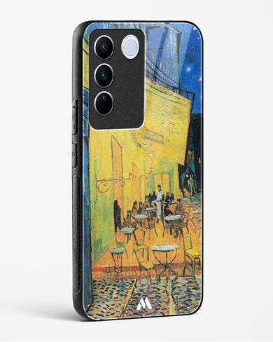 Cafe Terrace at Night [Van Gogh] Glass Case Phone Cover-(Vivo)