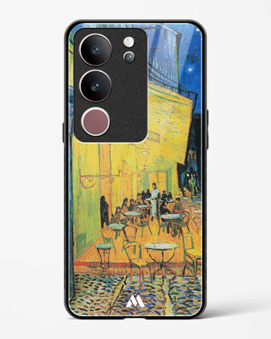 Cafe Terrace at Night [Van Gogh] Glass Case Phone Cover-(Vivo)