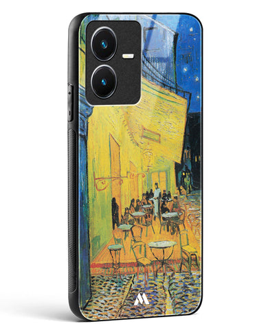 Cafe Terrace at Night [Van Gogh] Glass Case Phone Cover-(Vivo)