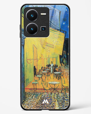 Cafe Terrace at Night [Van Gogh] Glass Case Phone Cover-(Vivo)