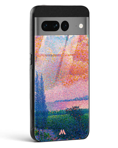 The Pink Cloud [Henri Edmund Cross] Glass Case Phone Cover (Google)