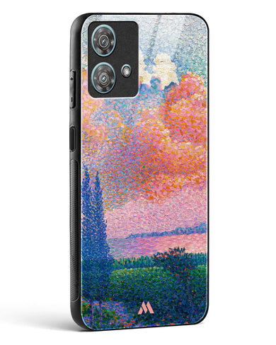 The Pink Cloud [Henri Edmund Cross] Glass Case Phone Cover (Motorola)
