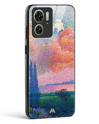 The Pink Cloud [Henri Edmund Cross] Glass Case Phone Cover (Motorola)