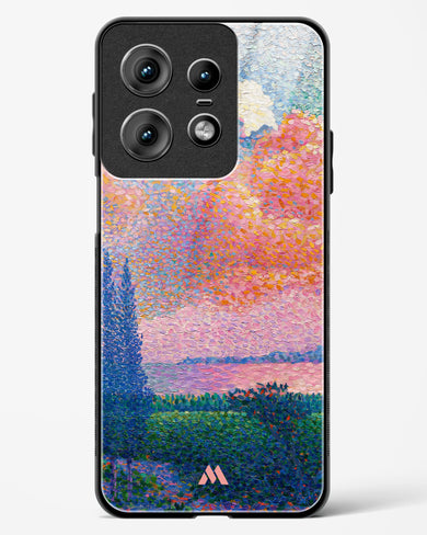 The Pink Cloud [Henri Edmund Cross] Glass Case Phone Cover (Motorola)