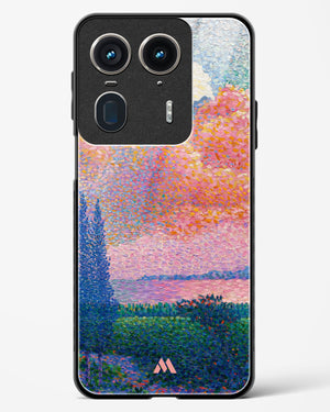 The Pink Cloud [Henri Edmund Cross] Glass Case Phone Cover (Motorola)