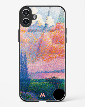 The Pink Cloud [Henri Edmund Cross] Glass Case Phone Cover (Nothing)