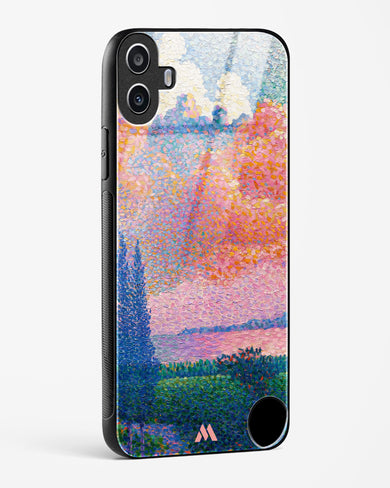 The Pink Cloud [Henri Edmund Cross] Glass Case Phone Cover (Nothing)