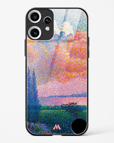 The Pink Cloud [Henri Edmund Cross] Glass Case Phone Cover (Nothing)