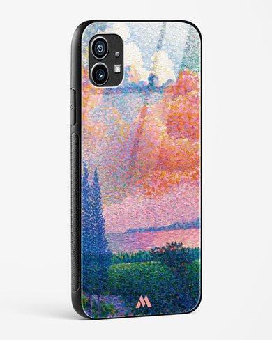 The Pink Cloud [Henri Edmund Cross] Glass Case Phone Cover (Nothing)