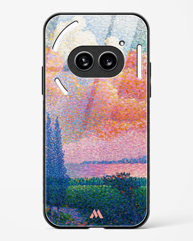 The Pink Cloud [Henri Edmund Cross] Glass Case Phone Cover (Nothing)