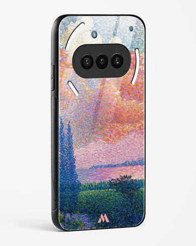 The Pink Cloud [Henri Edmund Cross] Glass Case Phone Cover (Nothing)